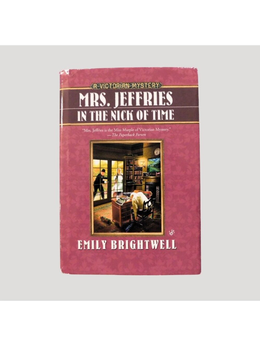 Mrs. Jeffries In The Nick Of Time Emily Brightwell 2009 HBDJ Victorian Mystery